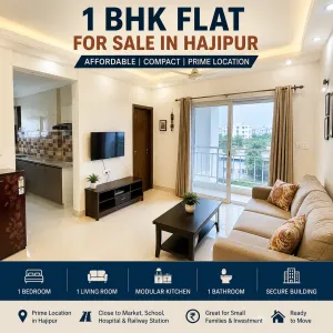 1BHK Flat for Sale in Hajipur | Affordable & Ready to Move Apartment — Thumbnail 1